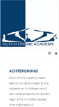 Mobile Screenshot of dutchdroneacademy.com